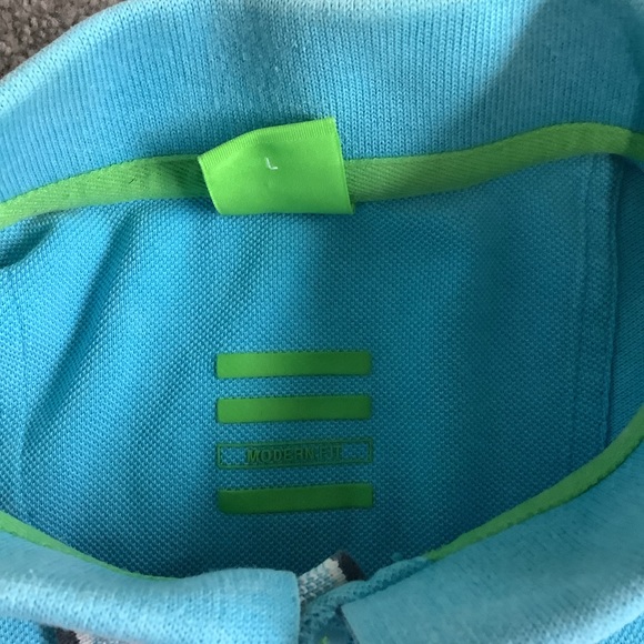 Men’s Hugo boss polo shirt blue size large - Picture 4 of 4